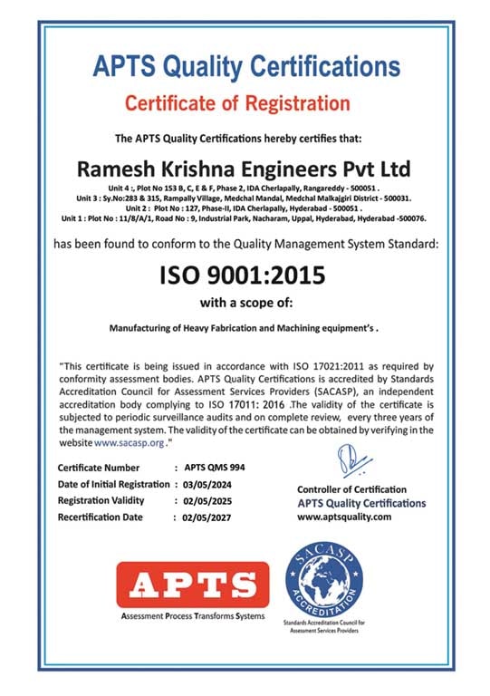 APTS Quality Certification
